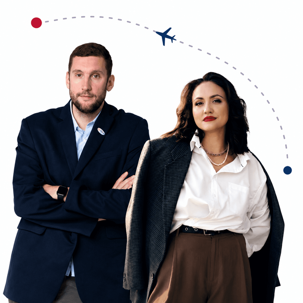 Migrator team — Alexey Pudov and Olga Osnovina