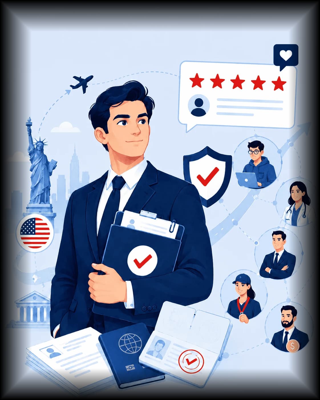 Migrator — иммиграционная компания из США: одобренные кейсы, отзывы клиентов и гарантия в договоре