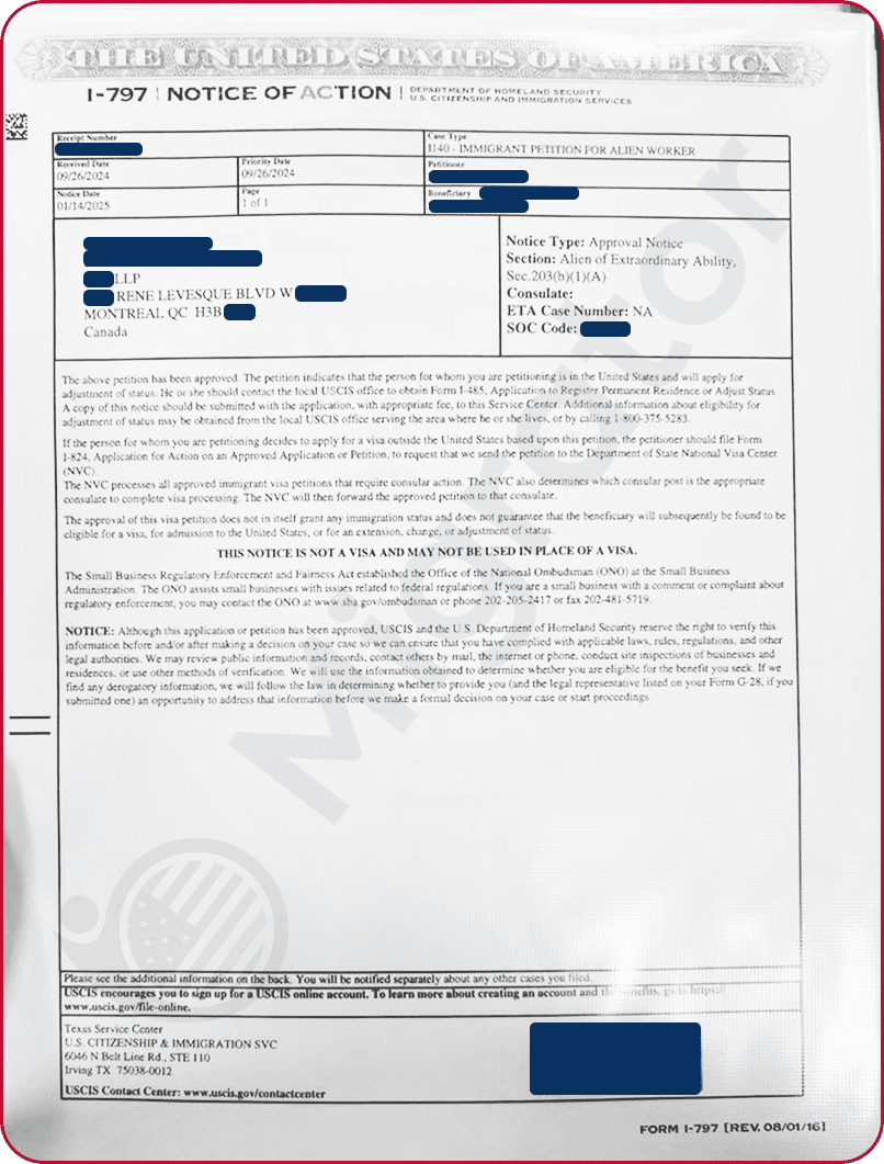 EB-1A Approved for an Education Entrepreneur